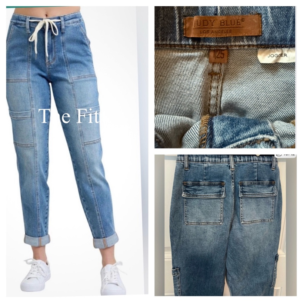 Butter-Soft Judy Blue Jogger Jeans 🤍 Size 1/25 – BRAND NEW!